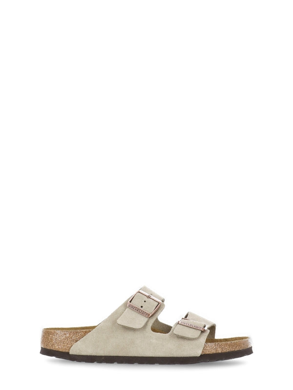 Arizona Buckle Suede Sandals