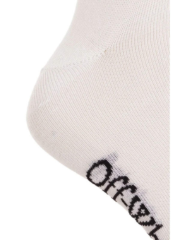 Jacquard Logo High-top Socks