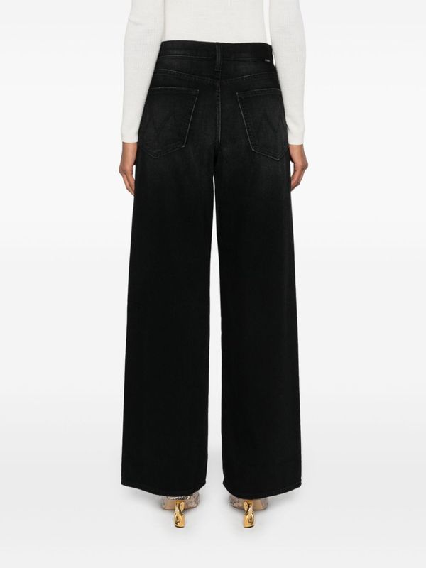 High Waist Wide Denim Pants