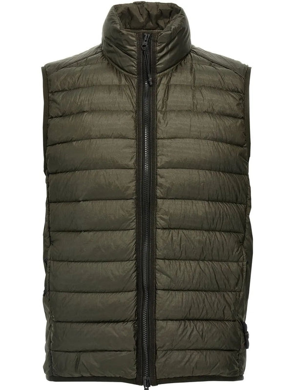 Wappen Patch High Neck Padded Vest
