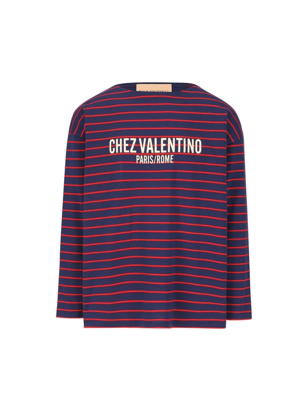 Valentino Navy Long Sleeve