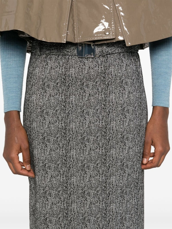 Murray Belt Detail Pencil Skirt