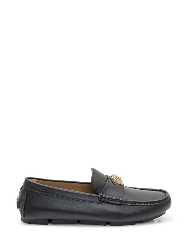Versace Black Loafers
