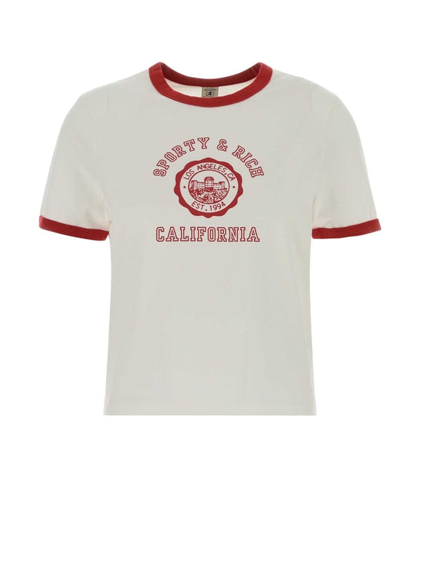 Sporty & Rich White Half Sleeve