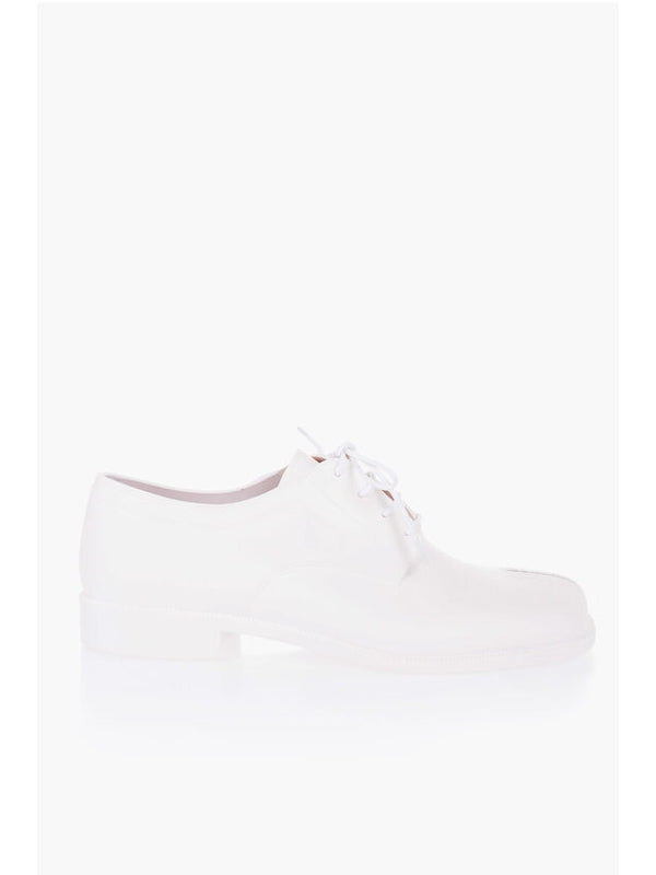 Tabi White Lace-Up Shoes