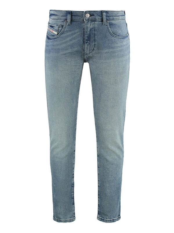 Back Logo Patch Denim Pants