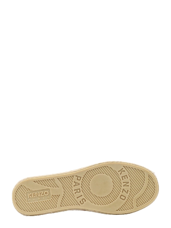 Tiger Logo Embroidered Espadrille