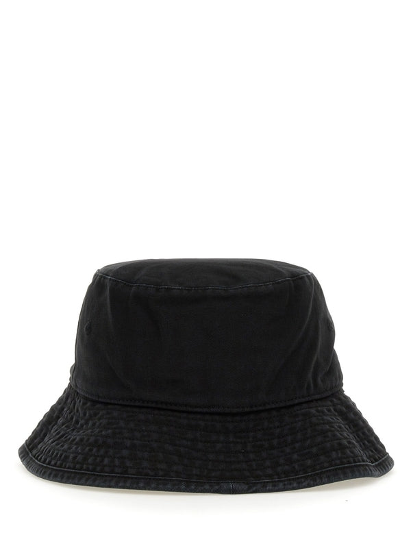 Logo Patch Cotton Bucket Hat