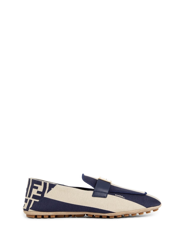 Baguette Canvas Loafers