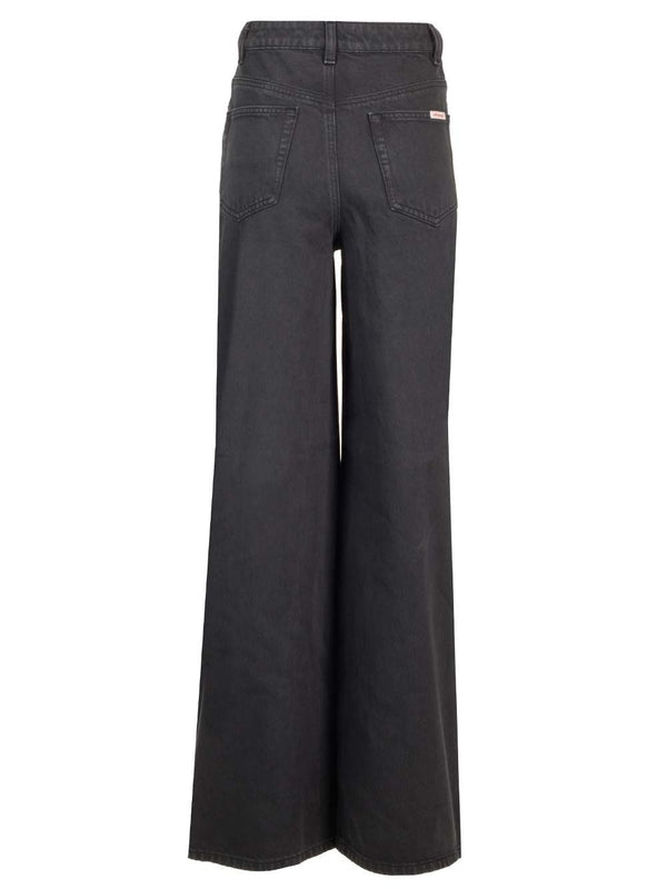 Wide-leg Denim Pants