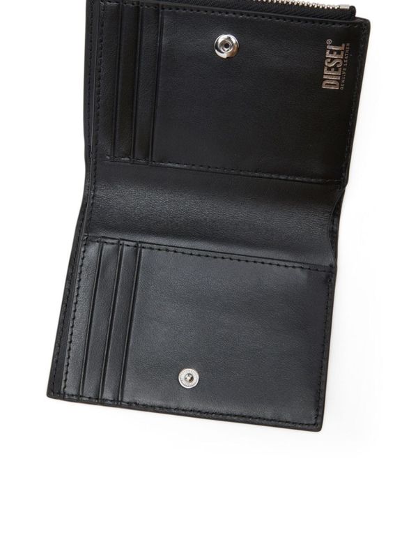 1dr Logo Zipper Bi-fold Wallet