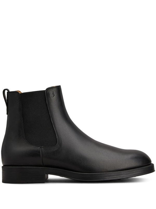 Tod'S Black Chelsea Boots