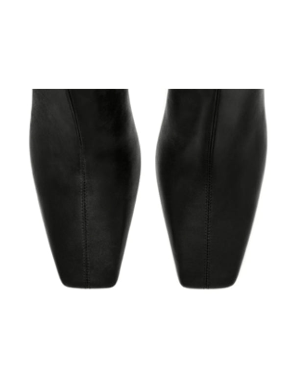 Courrèges Black Ankle Boots