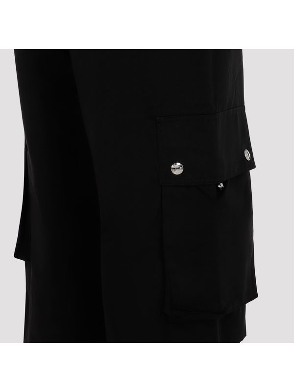 Cotton Linen Cargo Pants