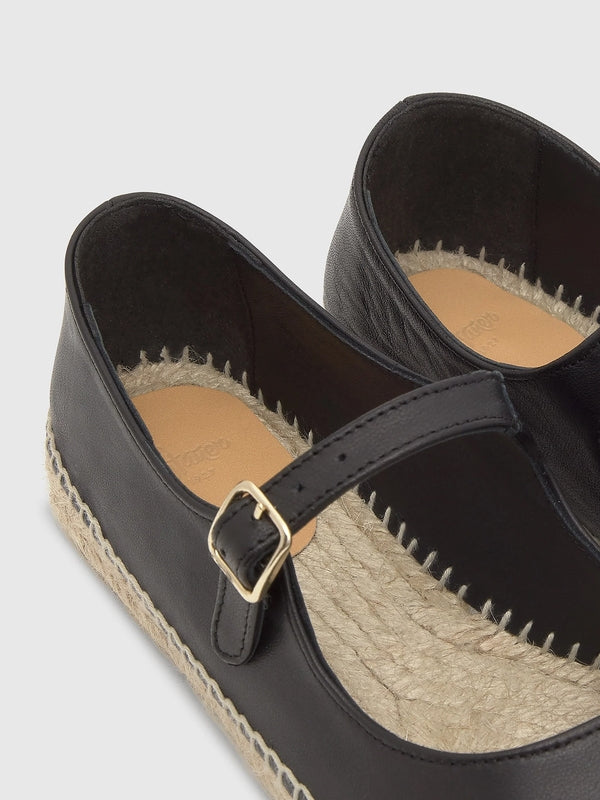 Castaner Black Flat Shoes