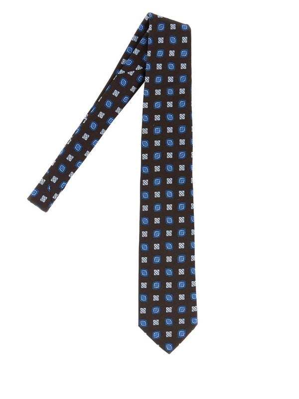 Brioni Brown Neck Ties