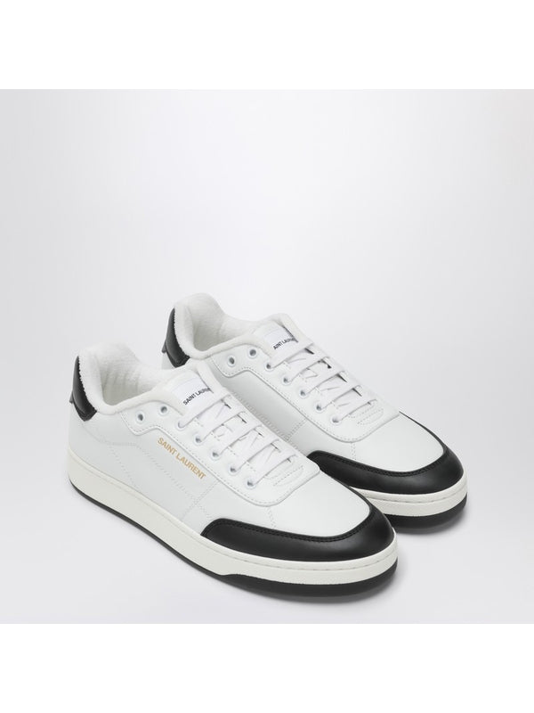 Saint Laurent White Low Top Sneakers