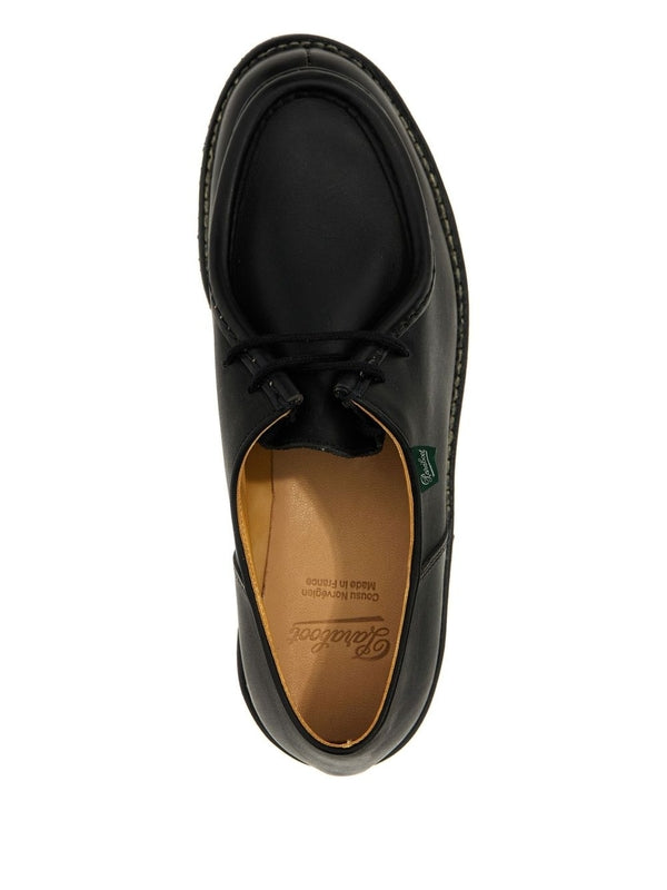 Paraboot Black Lace-Up Shoes