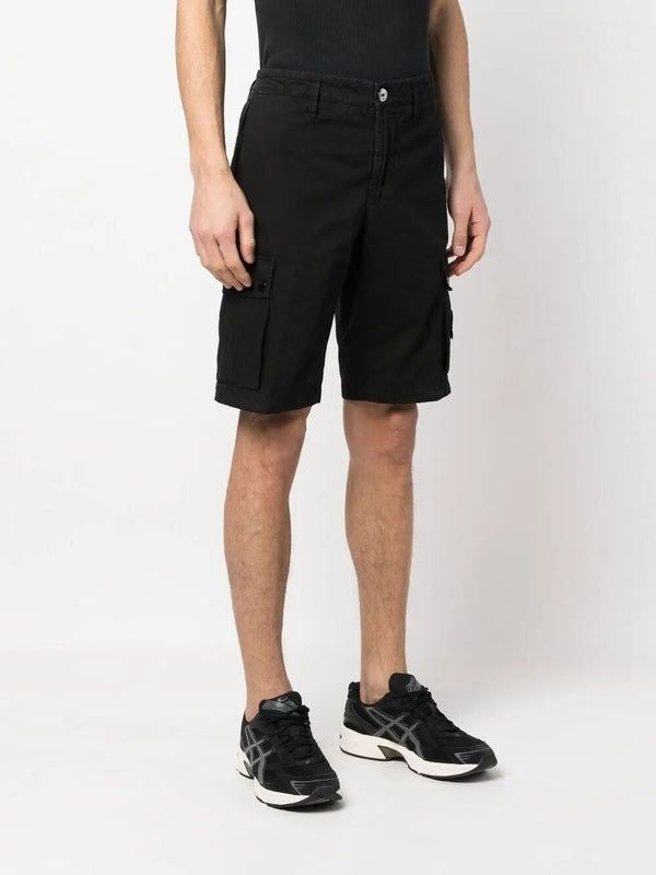 Wappen Patch Cotton Shorts