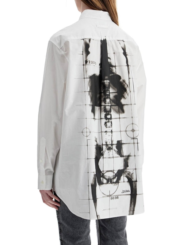 Graphic Printing Cotton Shirt