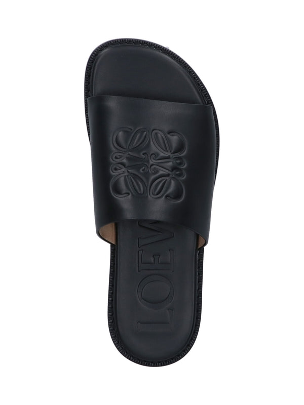 Loewe Black Slides