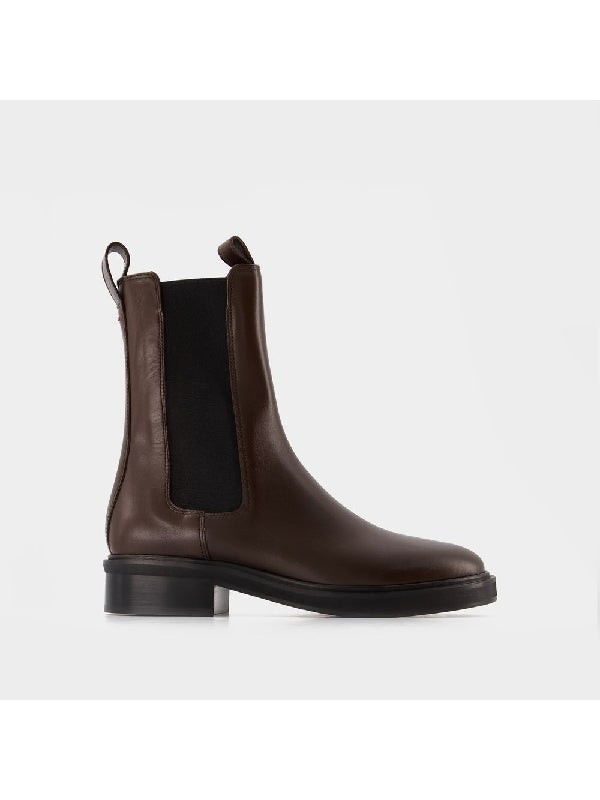 Aeyde Brown Chelsea Boots
