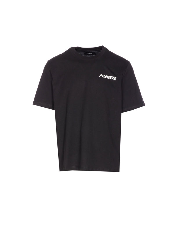 Amiri Black Half Sleeve