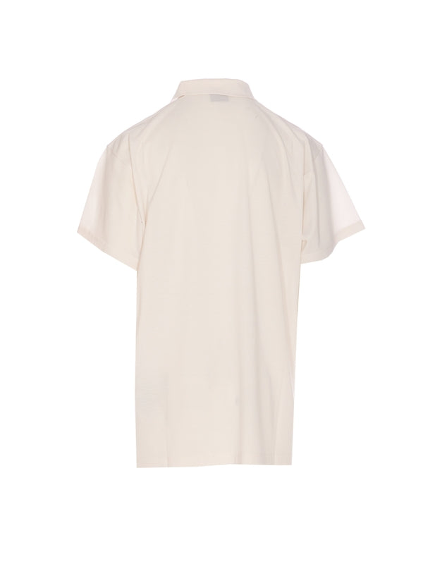 BB Logo Cotton Polo Shirt