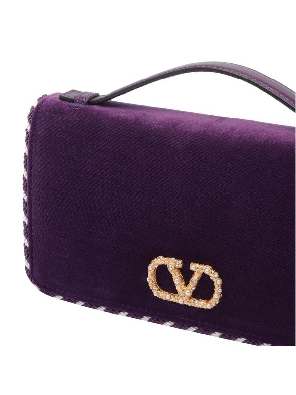 Valentino Purple Crossbody & Shoulder Bags