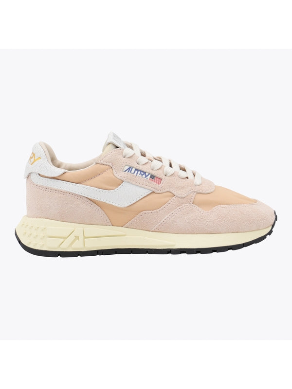 Autry Beige Low Top Sneakers