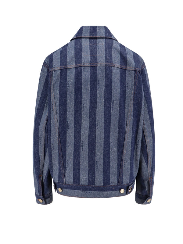 Stripe Denim Jacket