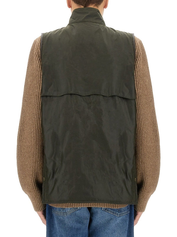 Barbour Green Vests