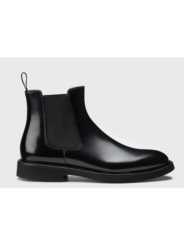 Doucal'S Black Chelsea Boots