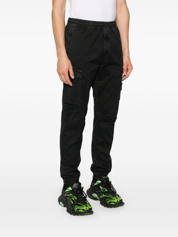 Woven Patch Cotton Cargo Pants