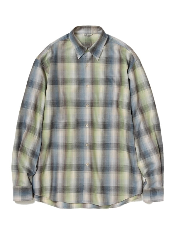 Super Light Check Wool Shirt