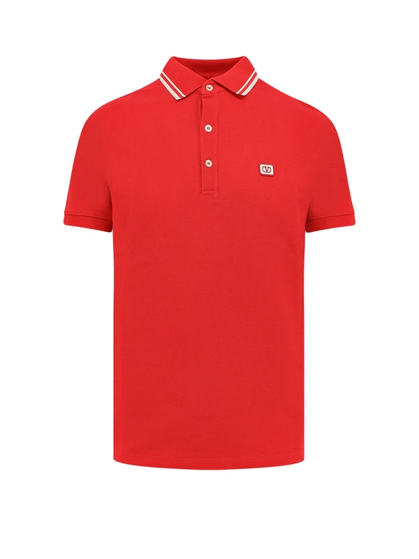 Valentino Red Polo Shirts