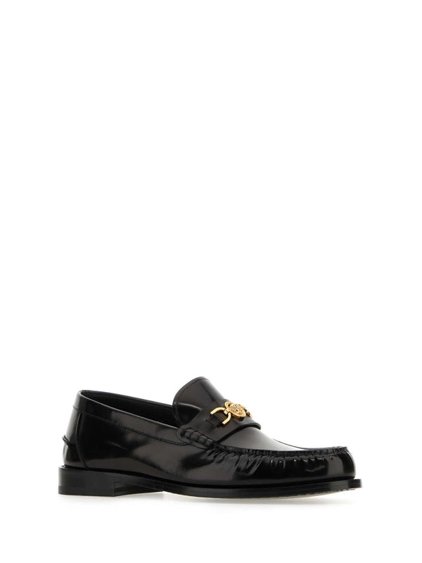 Versace Black Loafers