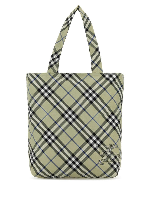 Ekd Vintage Check Tote Bag