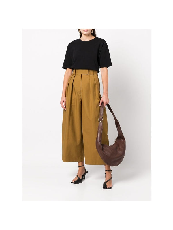 Mae Back Logo Cotton Short
  Sleeve T-shirt