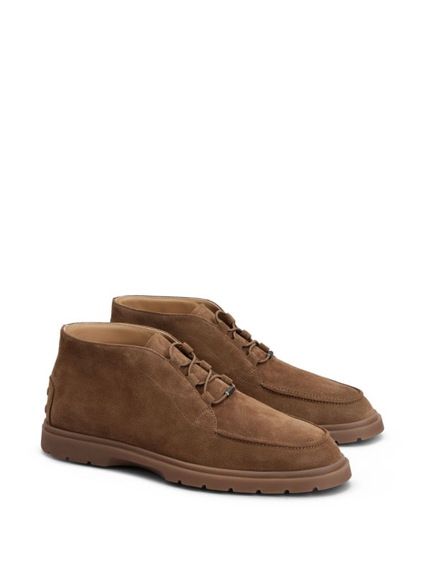 Toes Brown Desert Boots