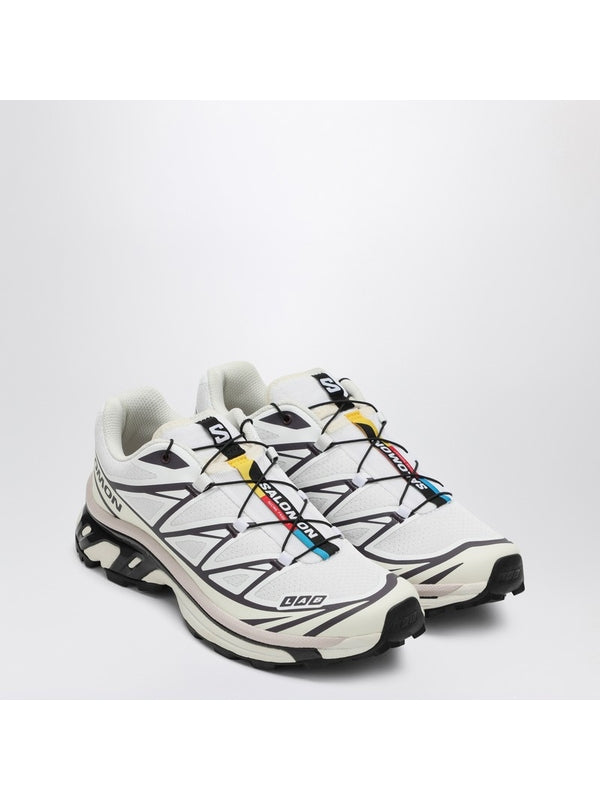 Salomon White Low Top Sneakers