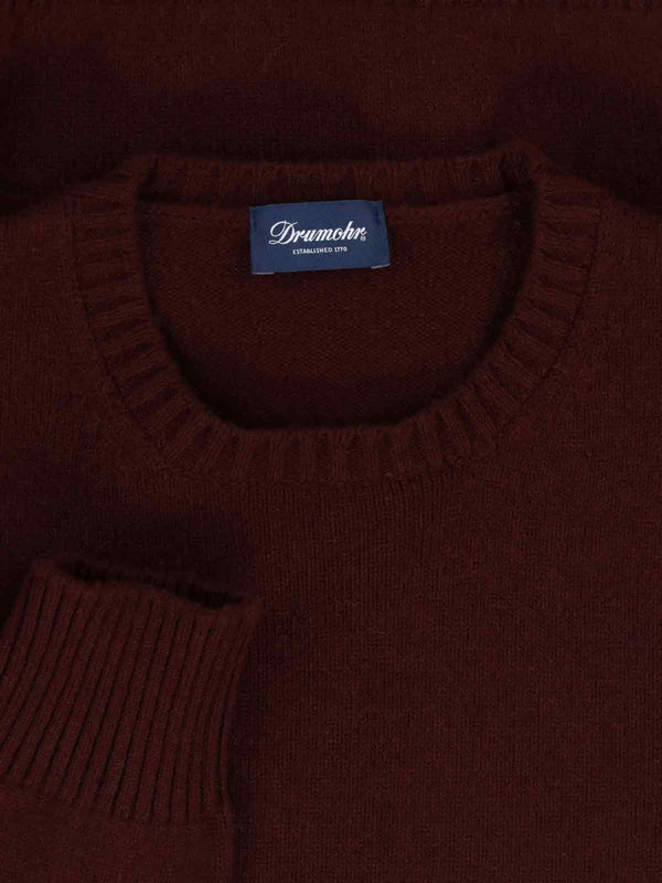 Drumohr Burgundy Knitted