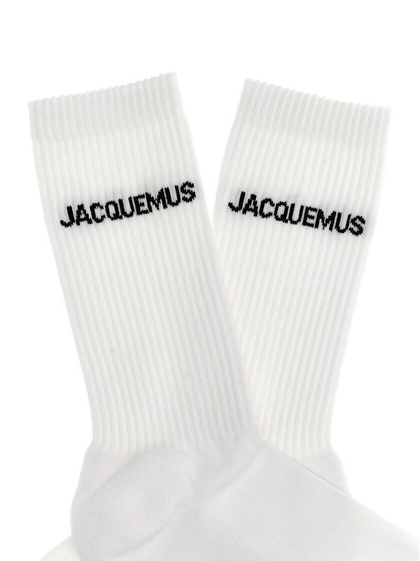 Logo Jacquard
  Rib Socks