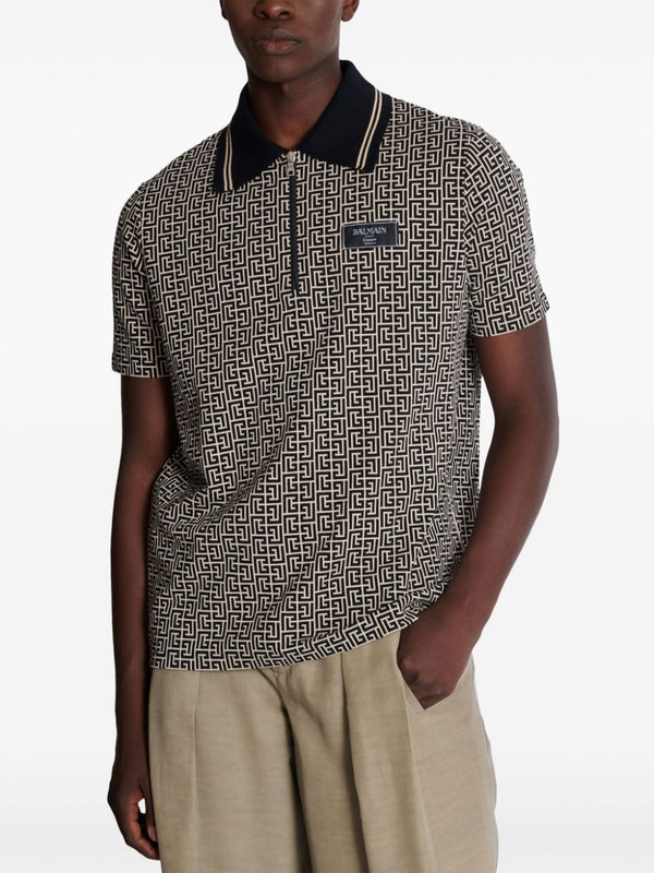 All-Over Logo Polo Shirt