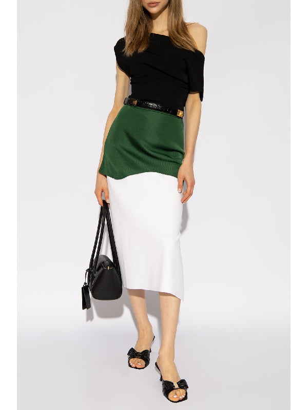 Colorblock
  Layered Skirt