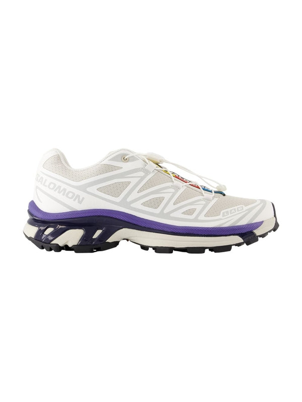 Salomon White Low Top Sneakers