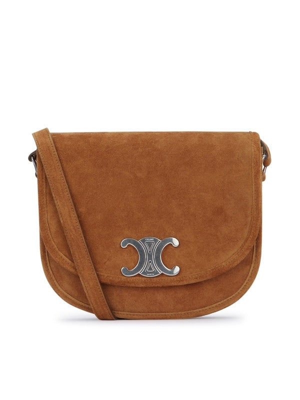 Celine Besace Medium Brown Cross Bags