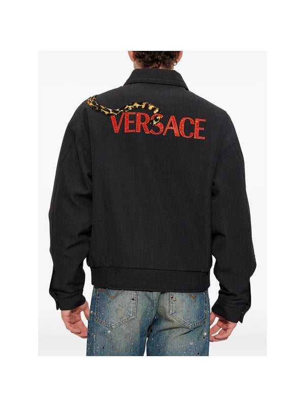Versace Black Jackets