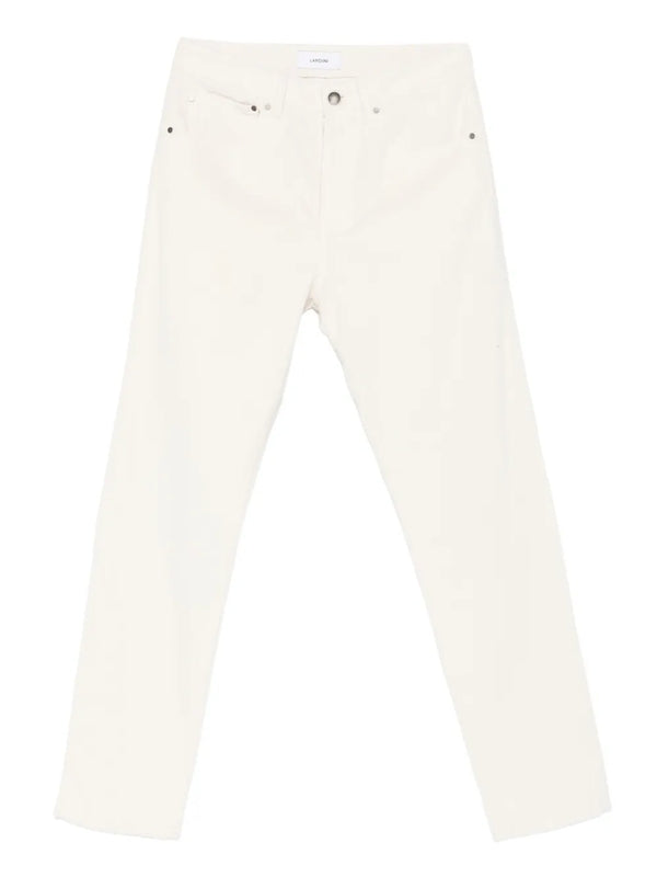 Lardini White Denim Pants