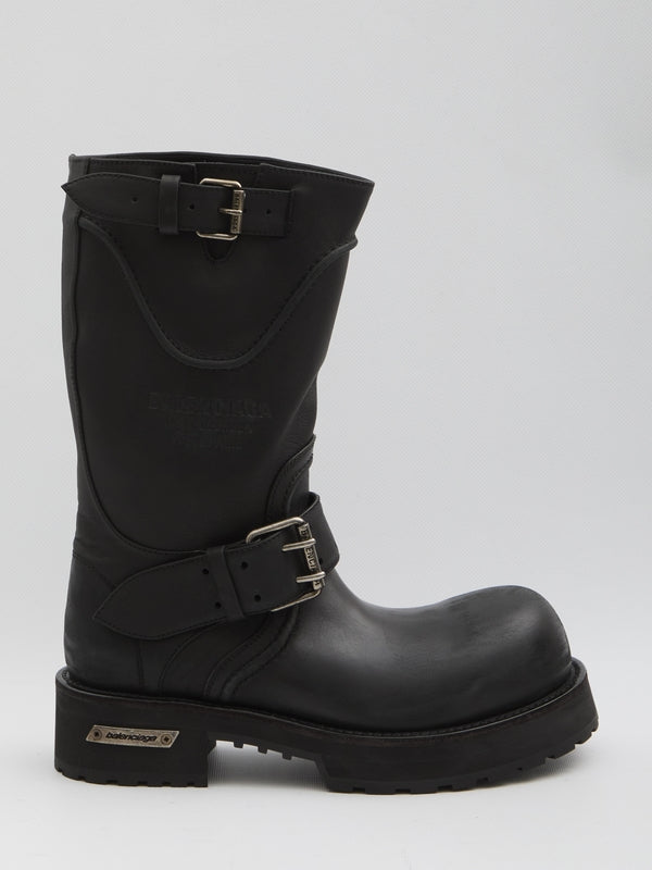 Balenciaga Black Middle Boots